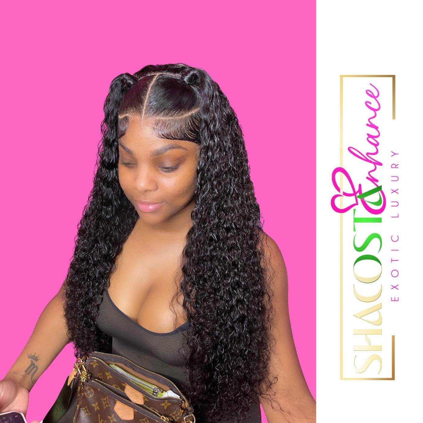 13*4 Deep Curly Lace Front Wig