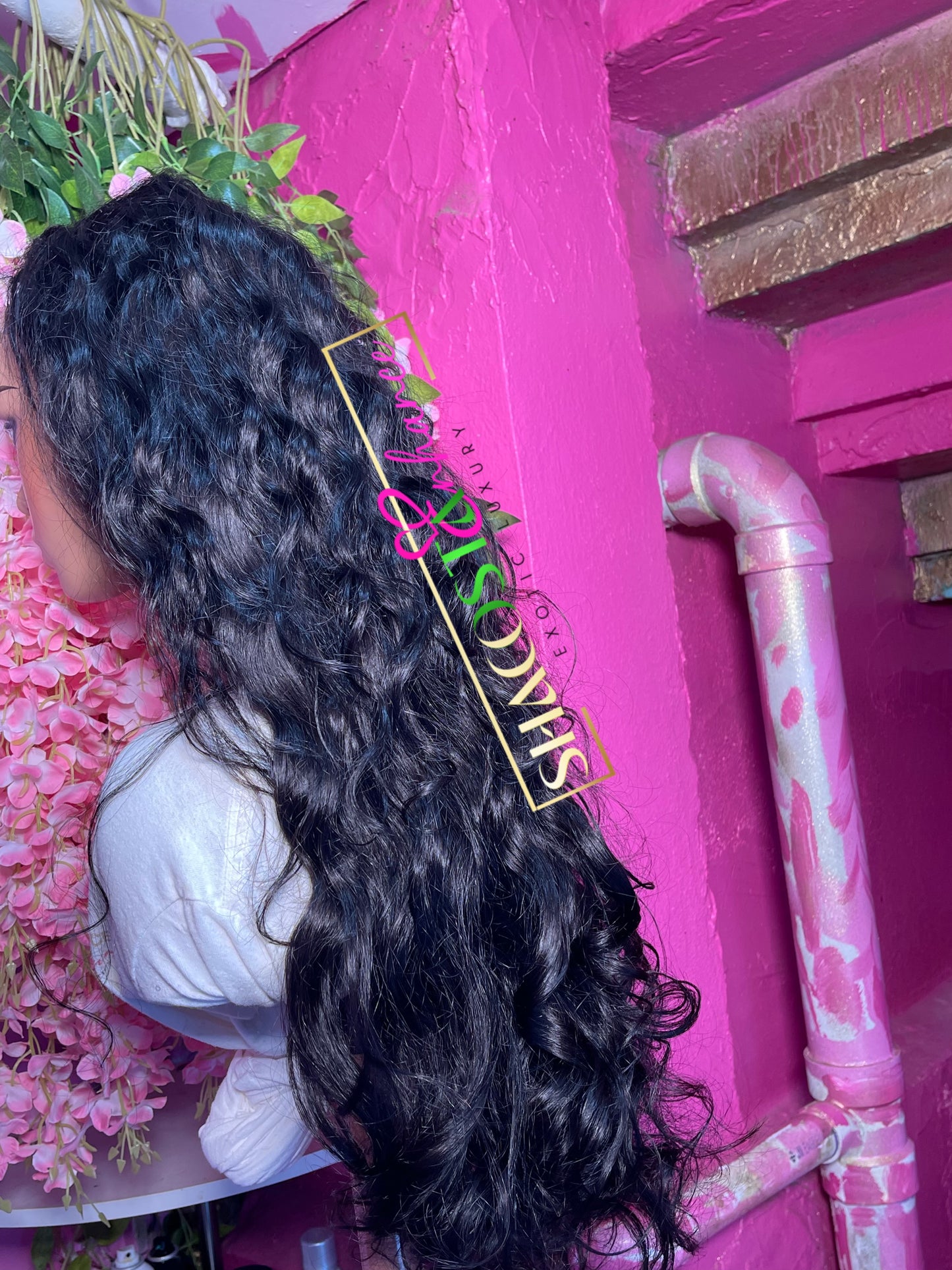 Natural Wavy Burmese Closure Wig