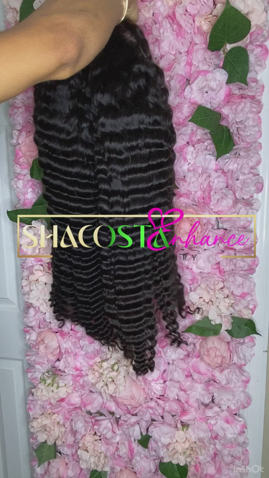 13*6 RAW CAMBODIAN DEEP WAVE LACE WIG